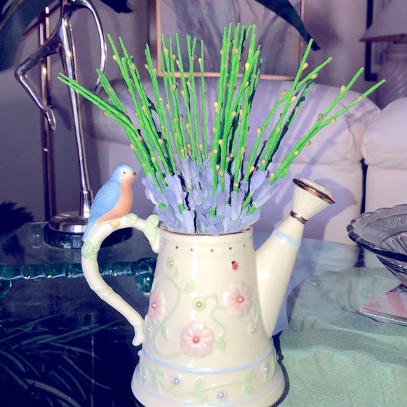 NIB LENOX PETALS AND PEARLS VASE - Picture 3 of 9